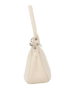 Dior White Leather Shoulder Bag.