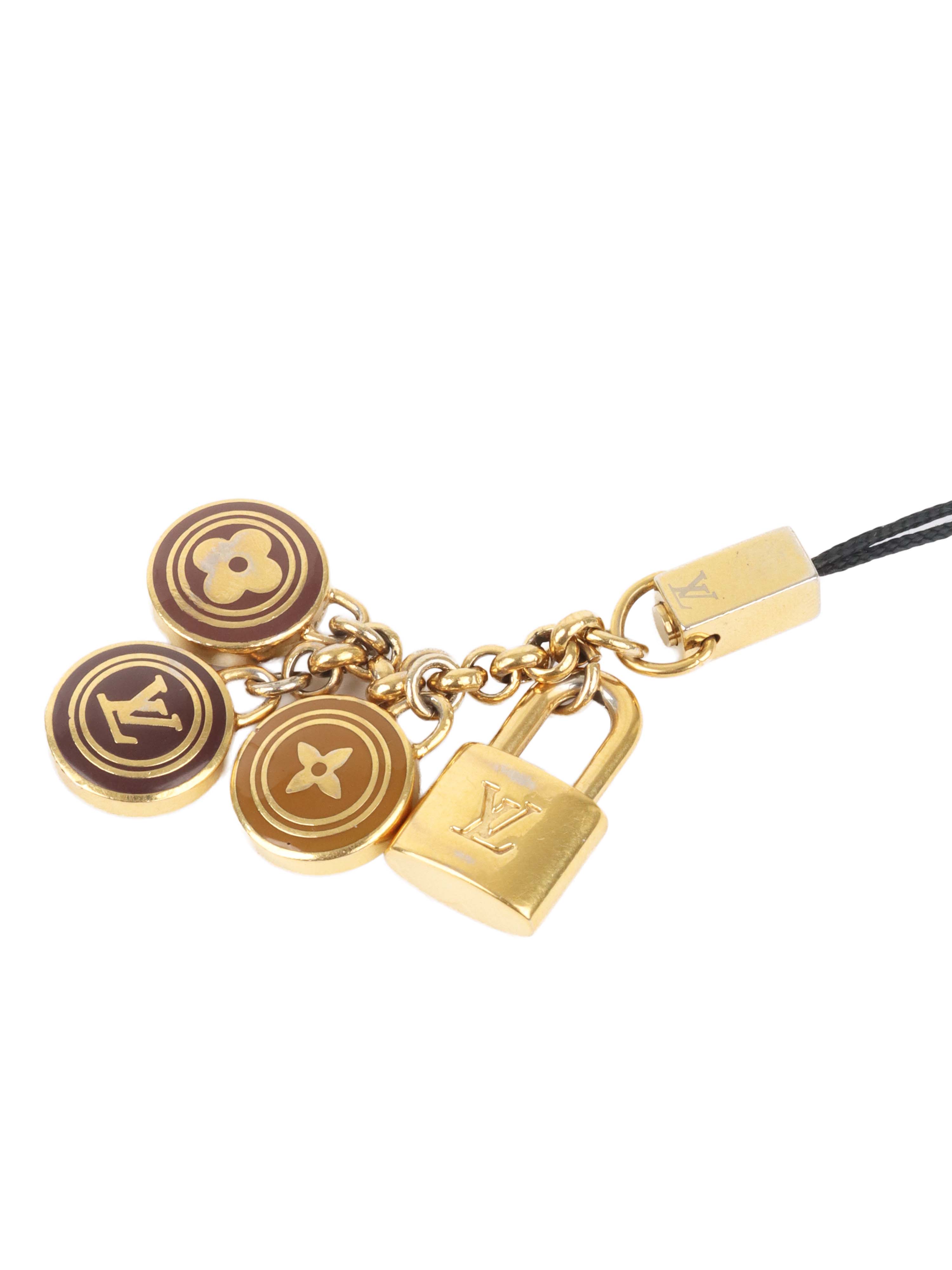 Louis Vuitton Fleurs Phone Charm