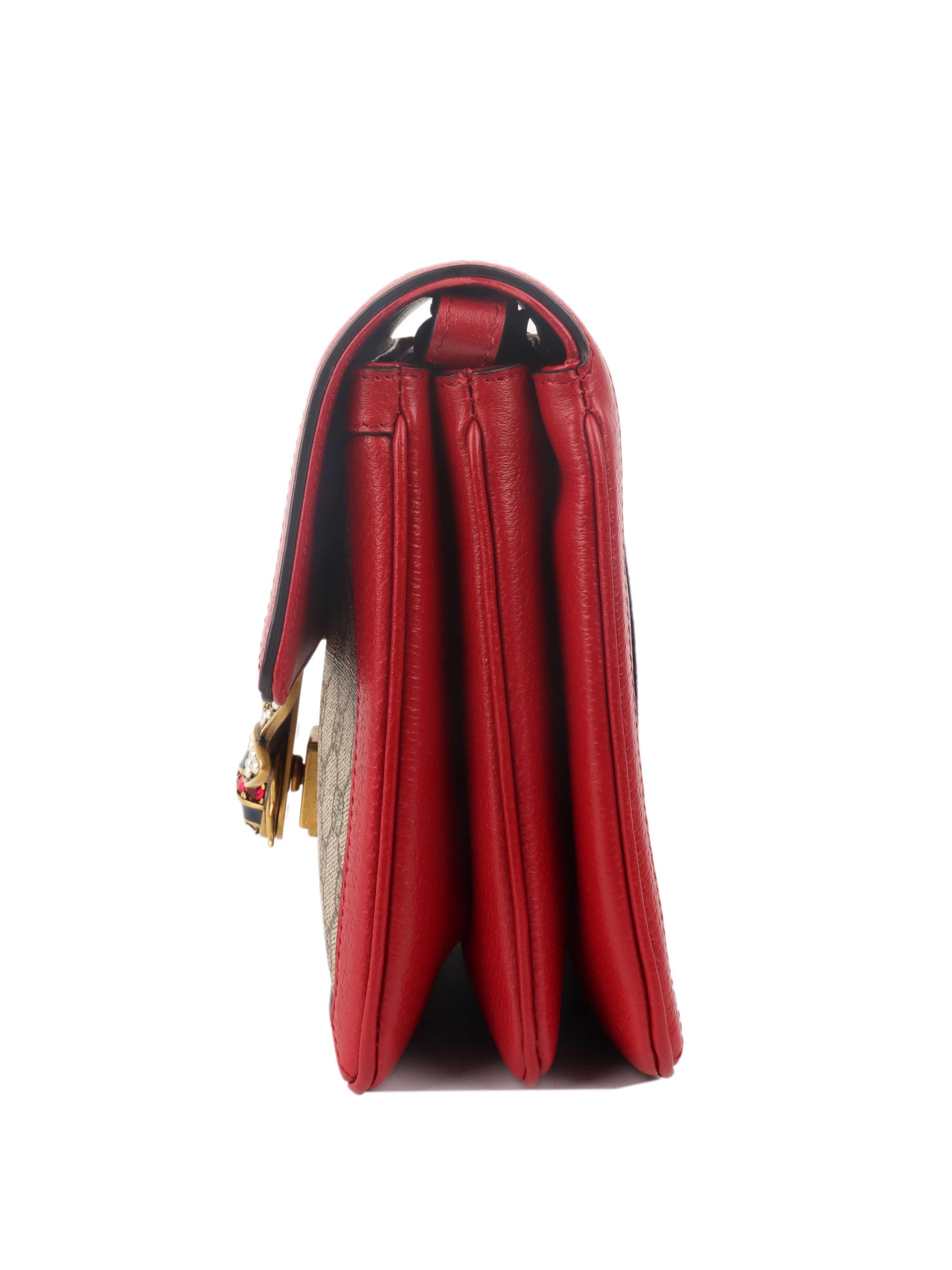 Gucci Queen Margaret Red Shoulder Bag.
