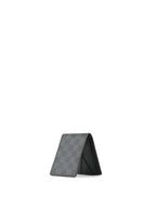 Louis Vuitton Black Damier Ebene Multiple Wallet