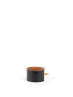 Hermes Noir Kelly Dog Bracelet T3 GHW