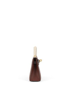Hermes Mini Kelly Tricolour Terre/Ebene/Craie Stamp K