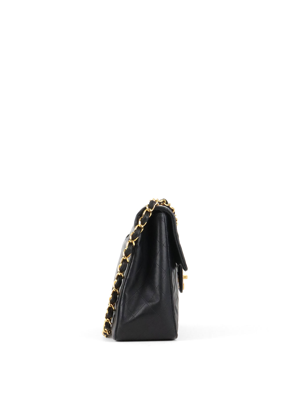 Chanel Black Vintage Jumbo Flap Bag