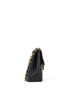 Chanel Black Vintage Jumbo Flap Bag