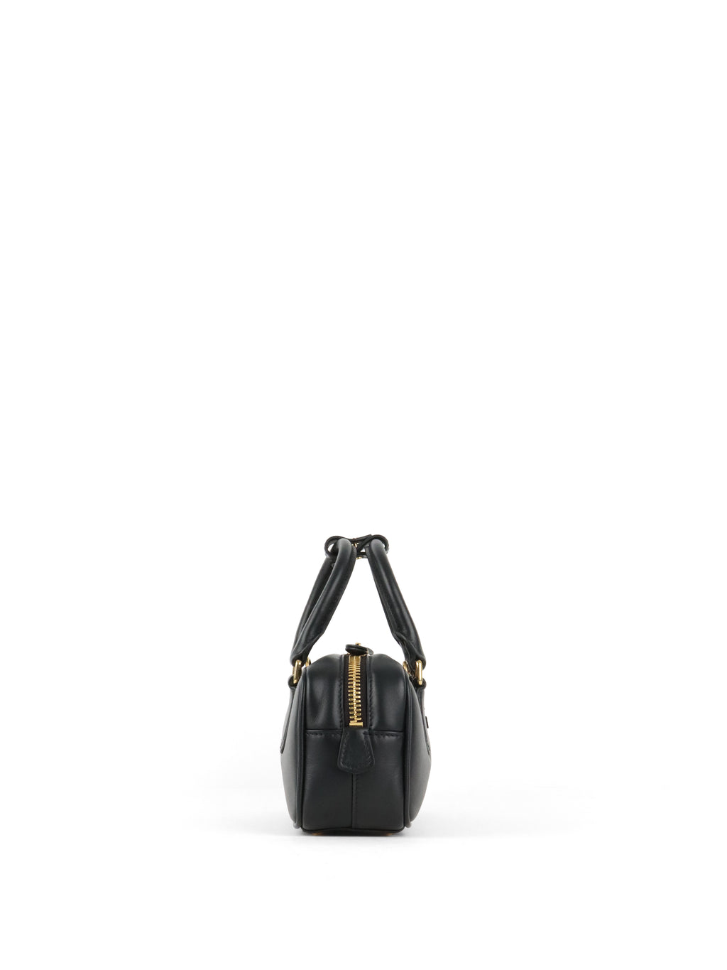 Miu Miu Black Small Arcadie Leather Bag