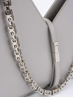 Givenchy Light Grey ‘Cut Out' Shoulder Bag
