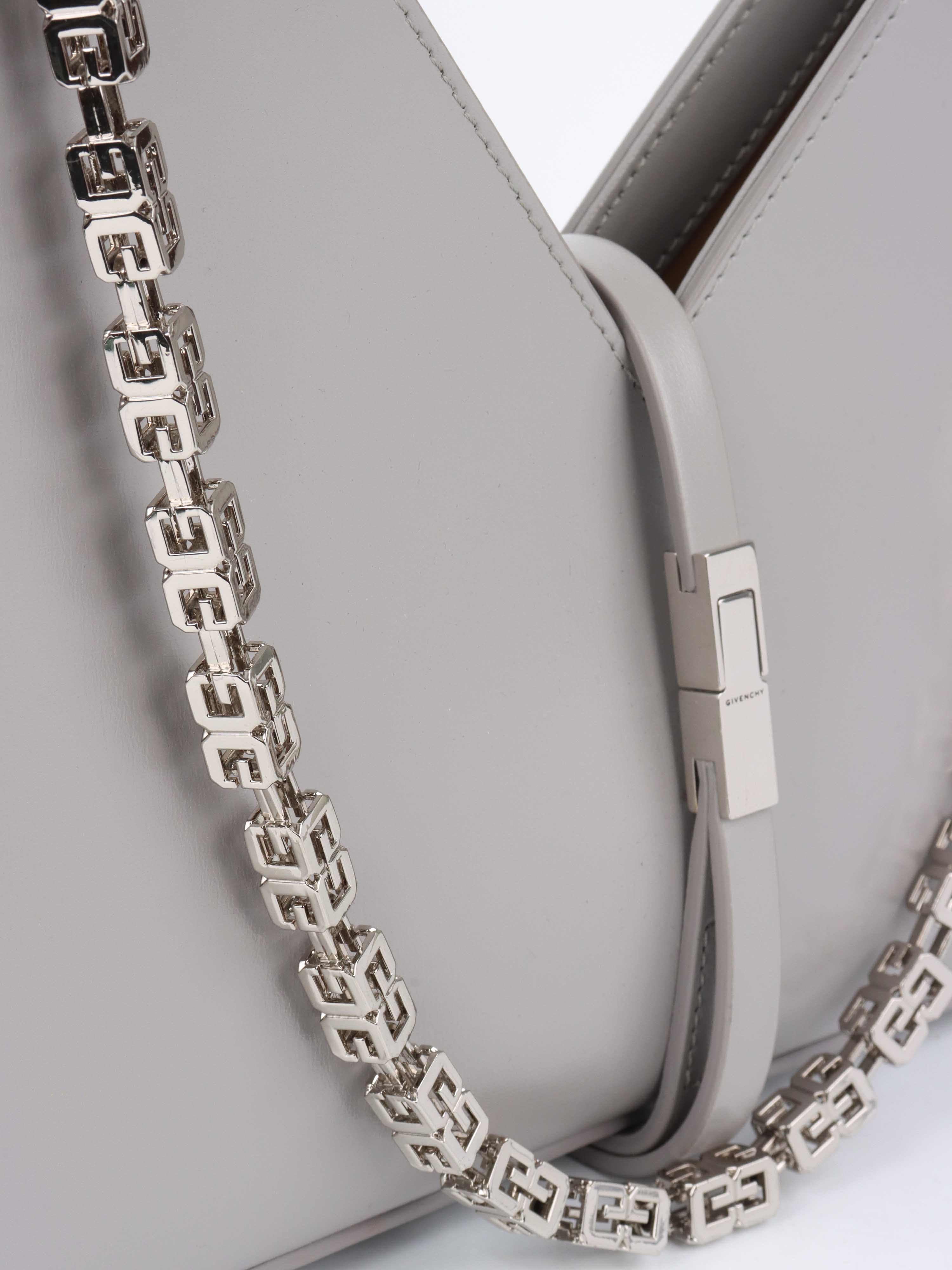 Givenchy Light Grey ‘Cut Out' Shoulder Bag