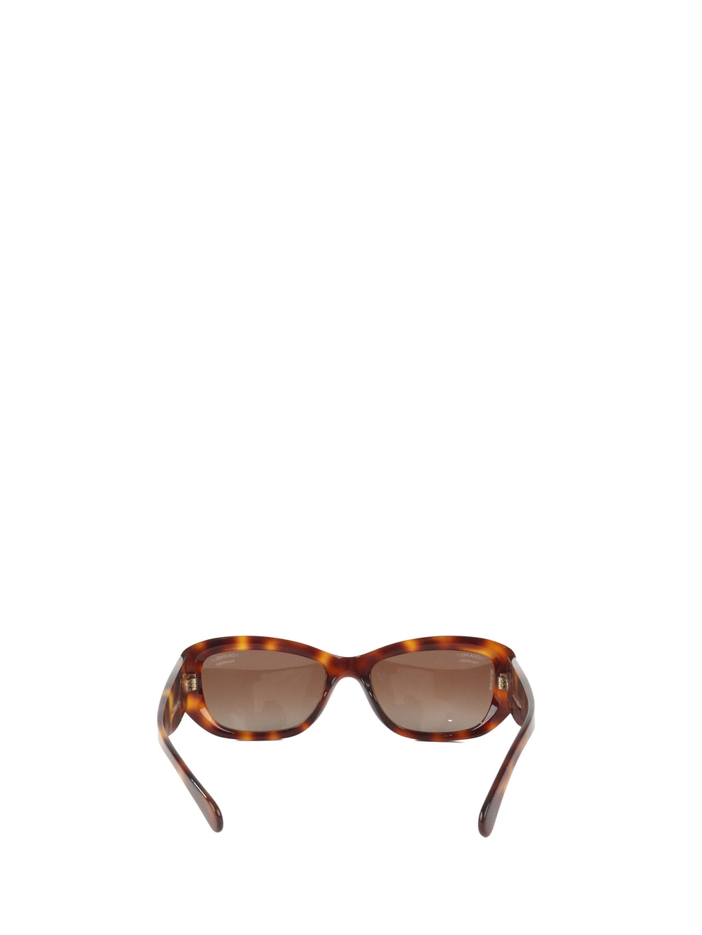 Chanel Tortoise Rectangle Sunglasses