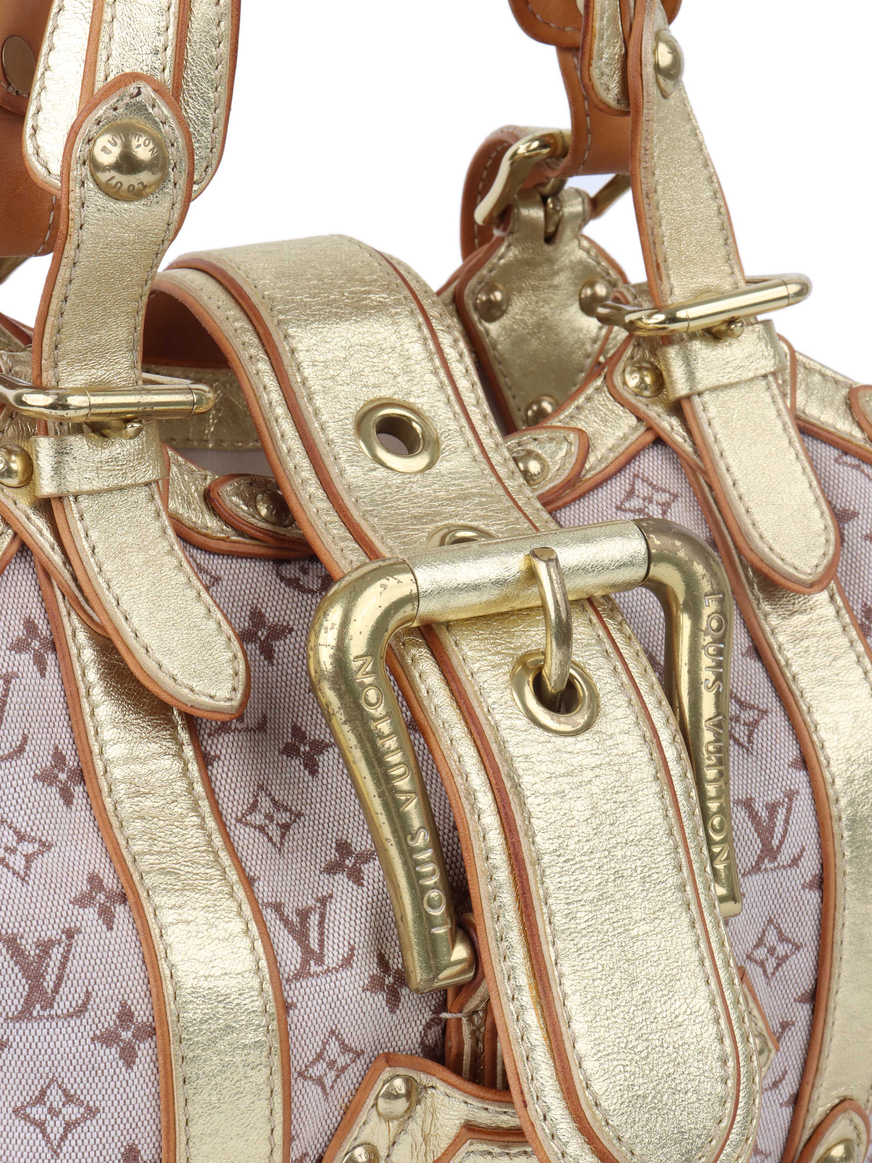 Louis Vuitton Vintage Gold Theda Bag