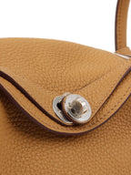 Hermes Mini Lindy Biscuit PHW.
