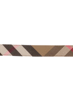 Burberry Signature Check Reversible Belt.