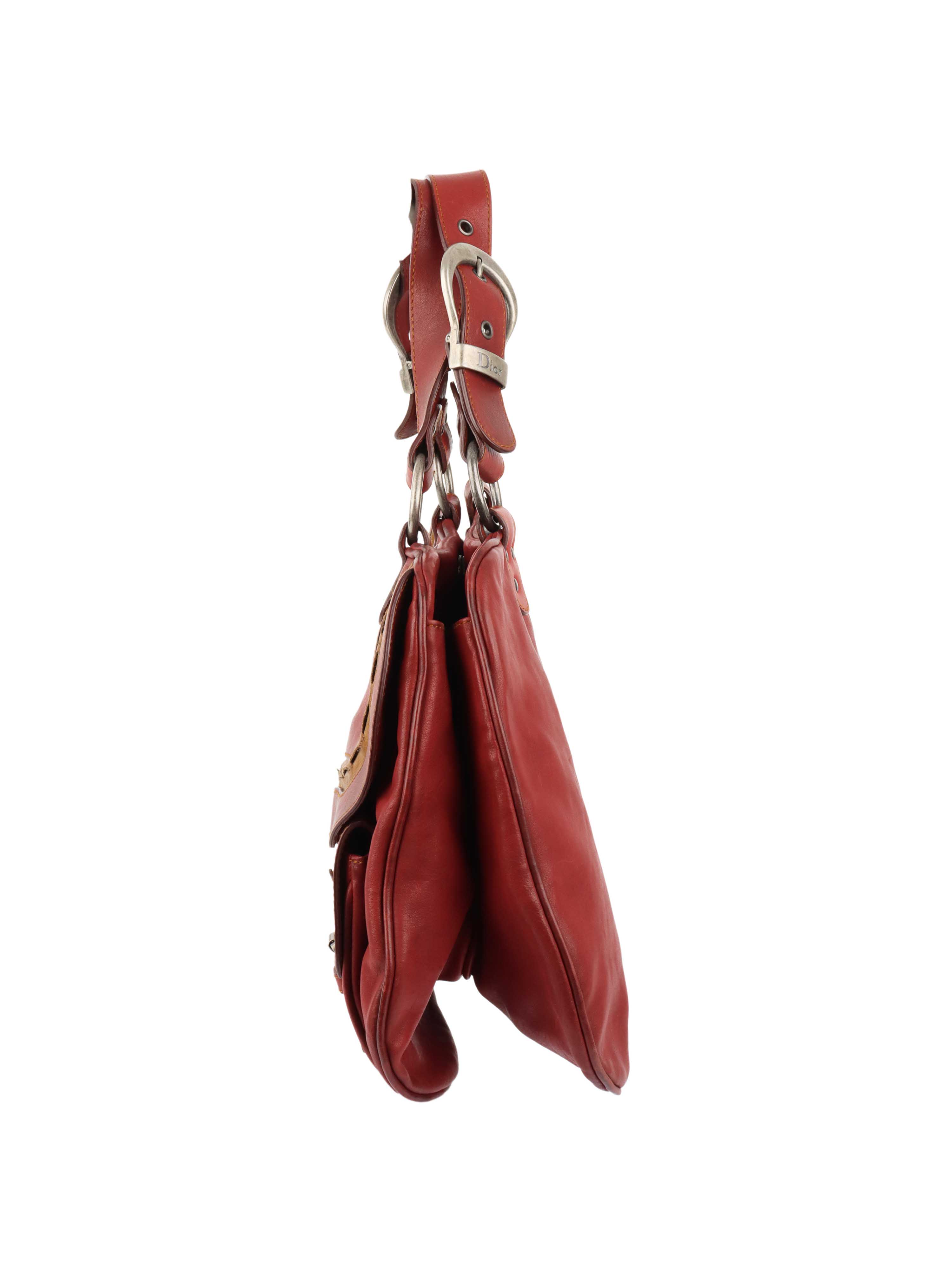 Dior Red Saddle Tote.