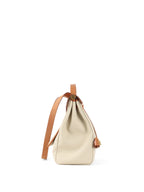 Hermes Ecru/ Beige/ Fauve Herbag Messenger 39 Bag U Stamp