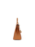 Hermes Vintage Kelly 32  Gold Courchevel GHW Circle W