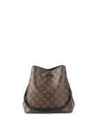 Louis Vuitton Black Monogram NéoNoé Bag.
