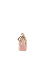 Gucci Large Dusty Pink GG Canvas Bree Hobo bag