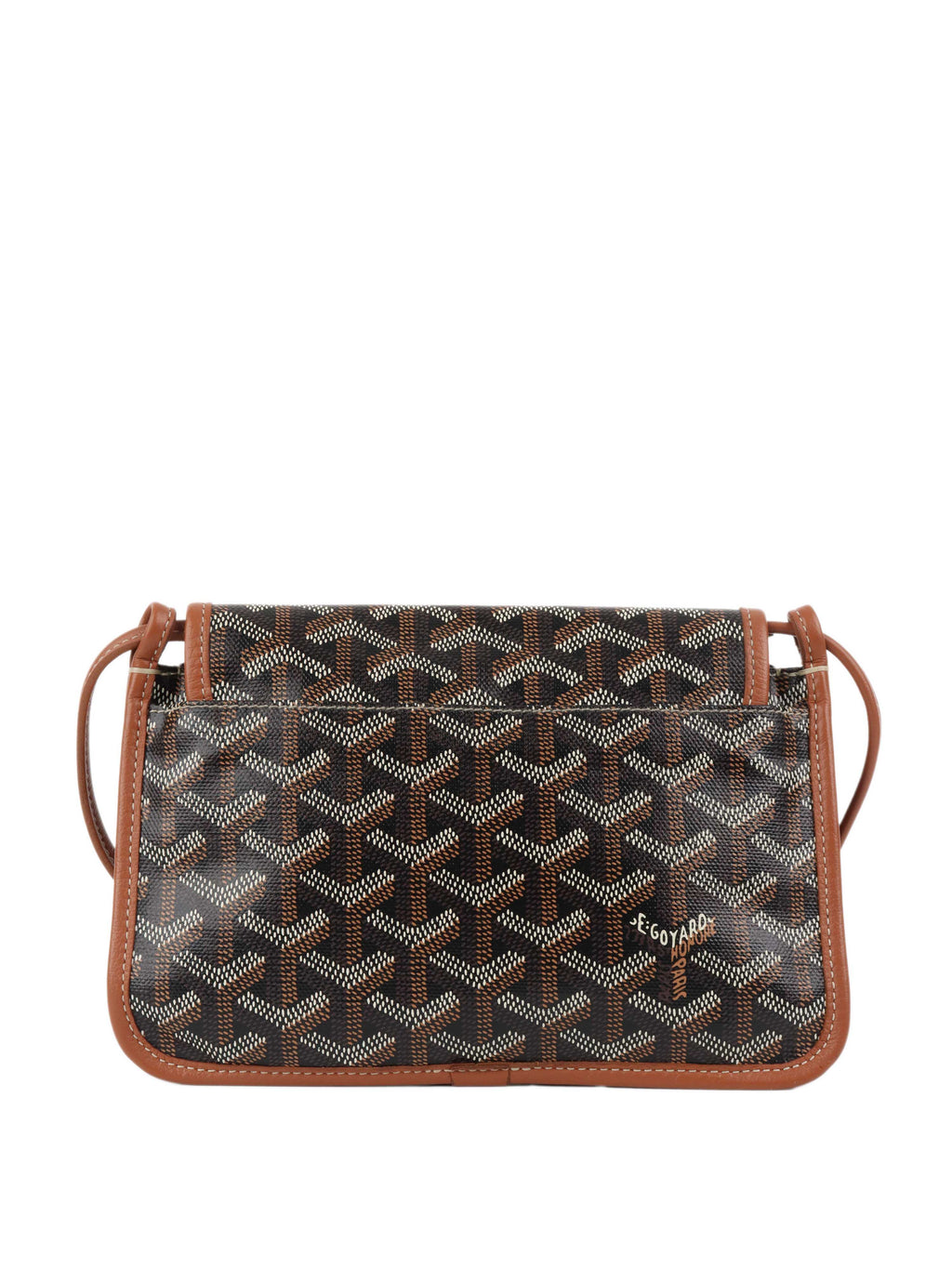 Goyard Black & Tan Plumet Pocket Wallet.