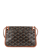 Goyard Black & Tan Plumet Pocket Wallet.