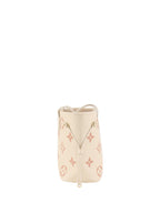 Louis Vuitton Monogram Empreinte Creme/Rose Trianon Neverfull MM