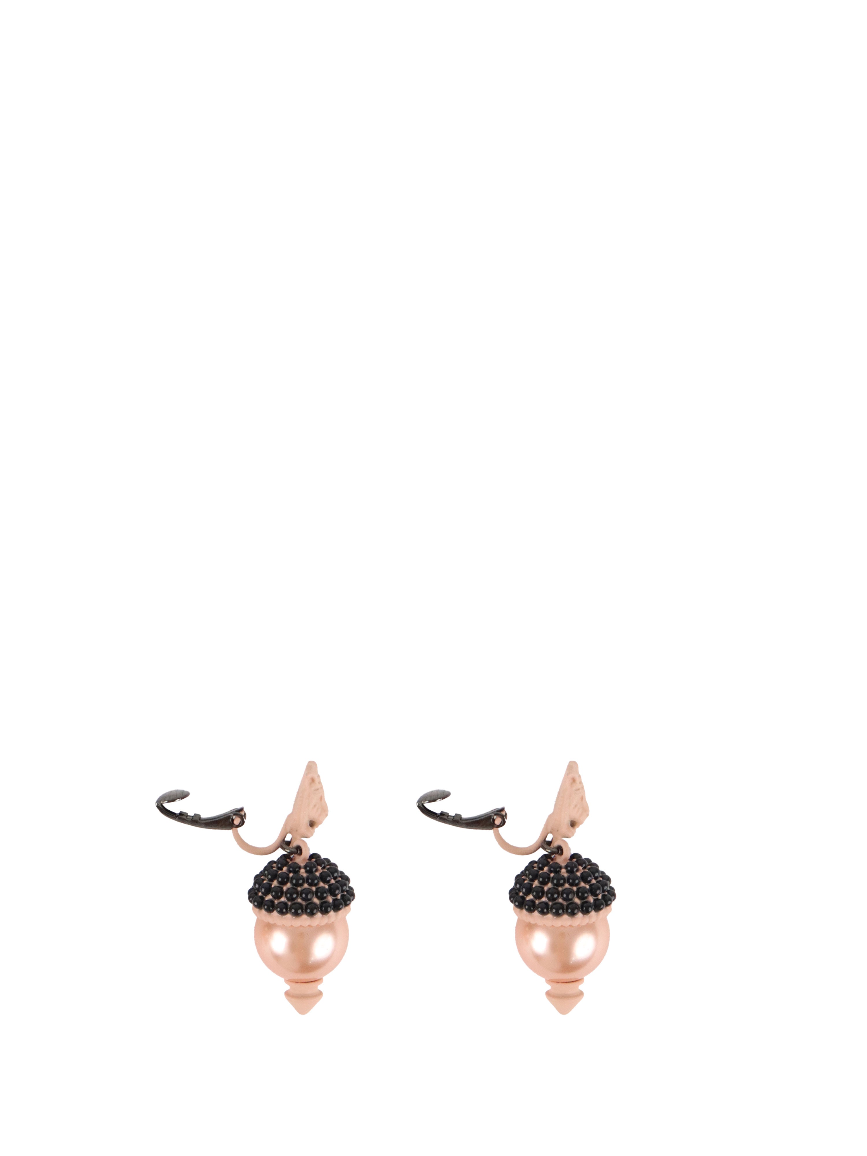 Gucci Pink Lion Clip-on Drop Earring.