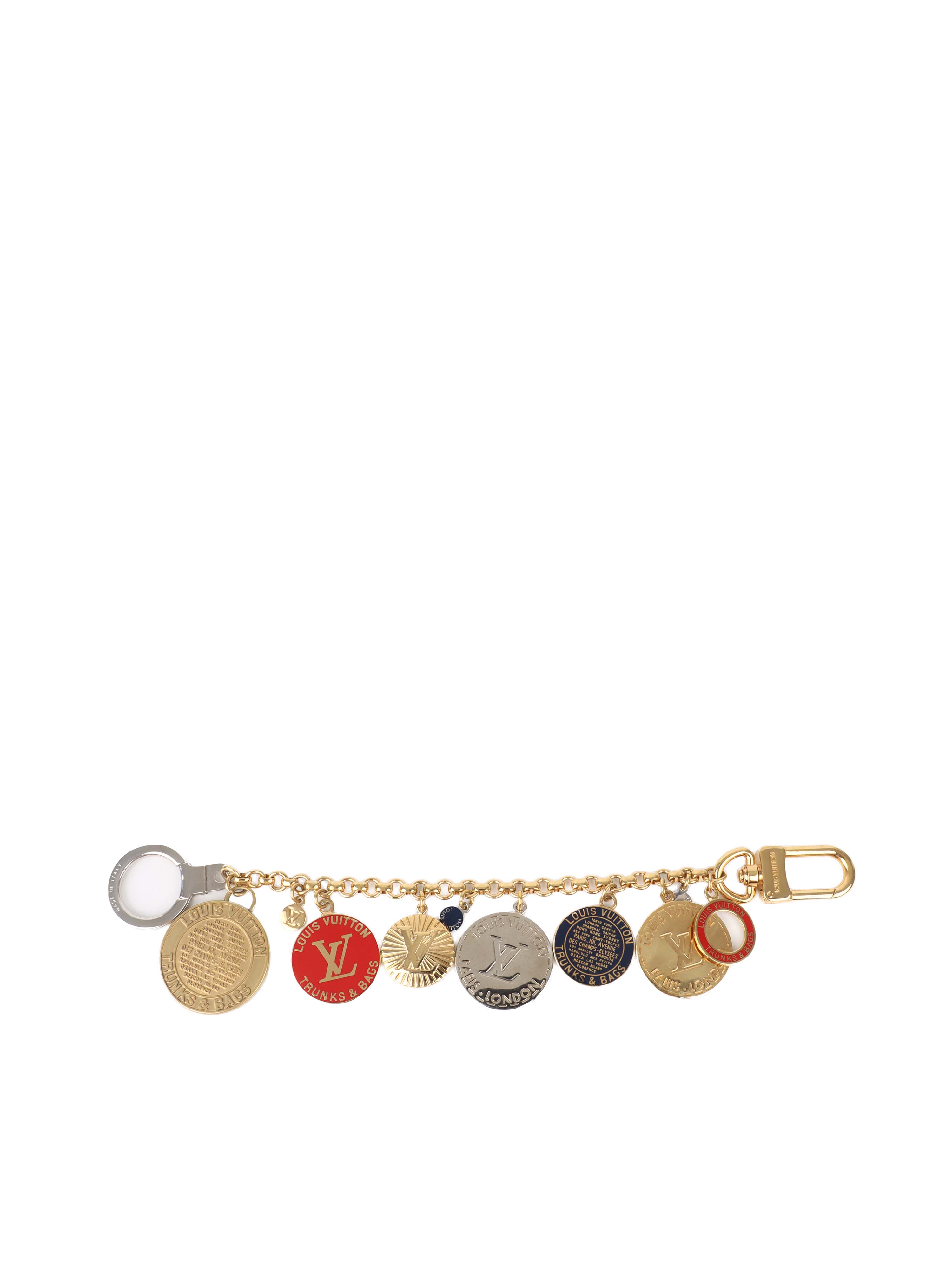 Louis Vuitton  Vintage 'Trunk& Bag' Bag Charm