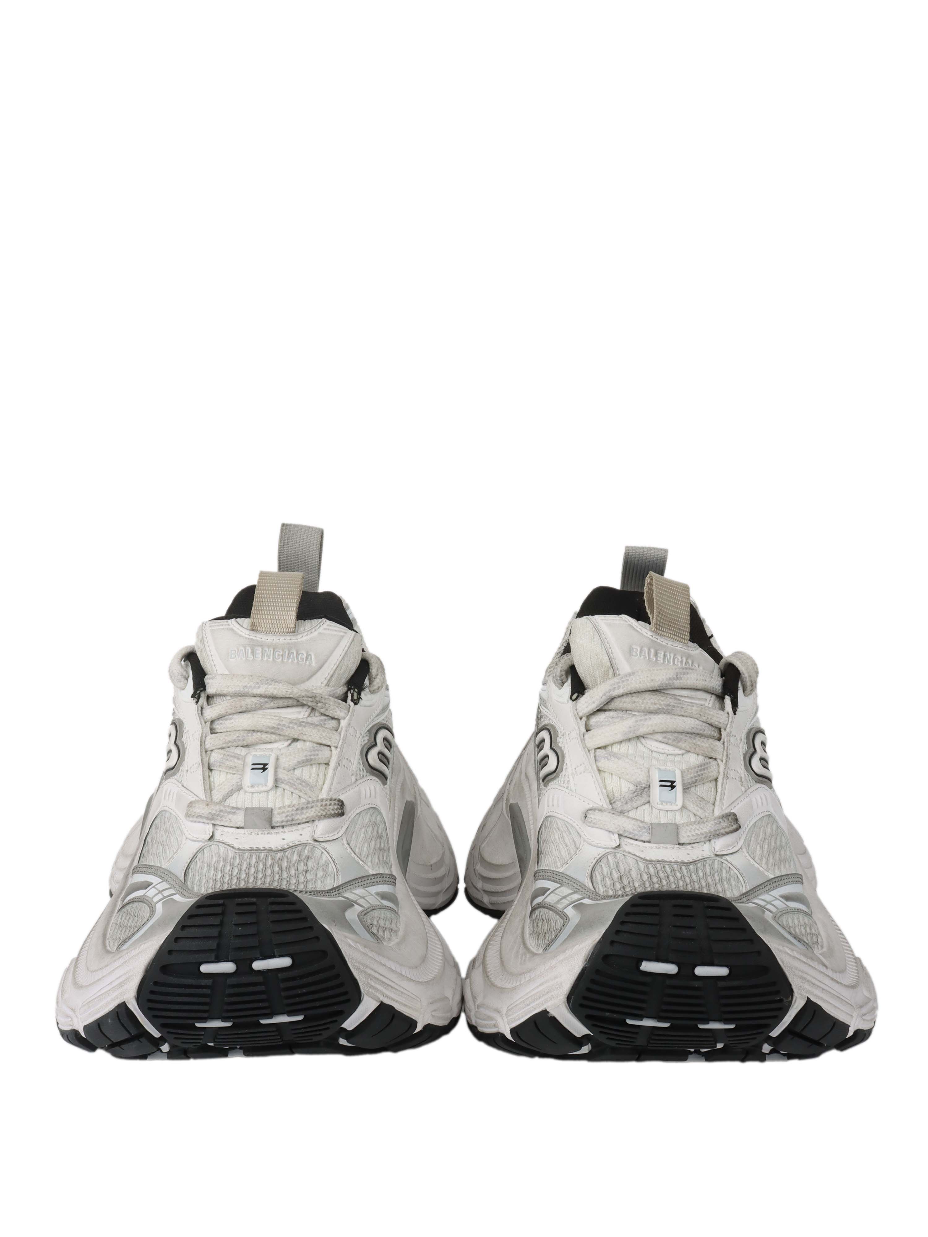 Balenciaga White & Grey 10XL Sneakers. – Votre Luxe