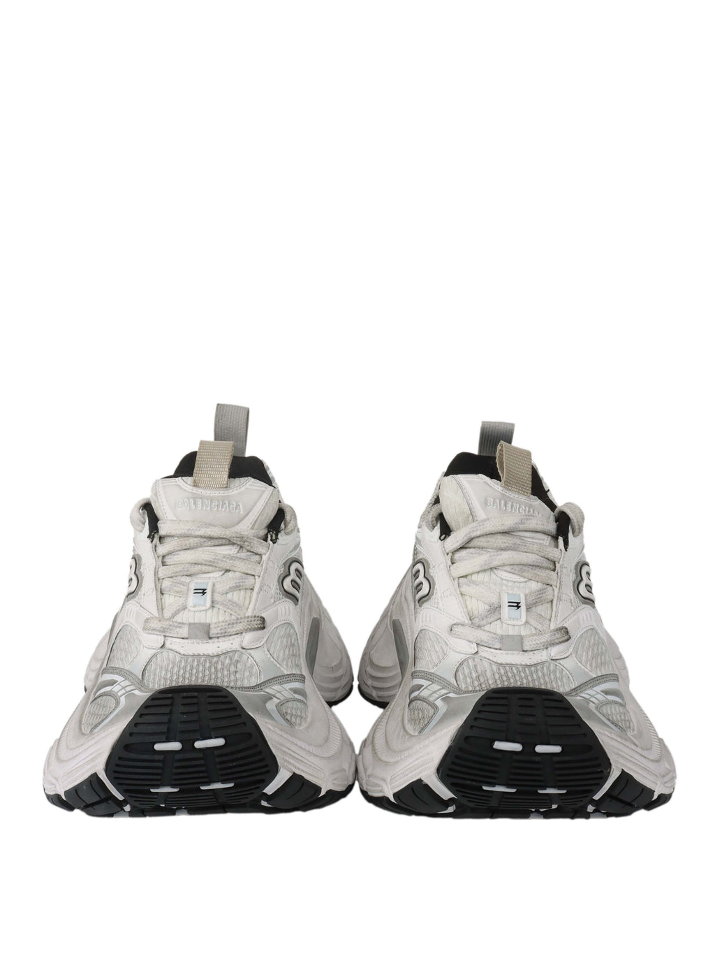 Balenciaga White & Grey 10XL Sneakers.