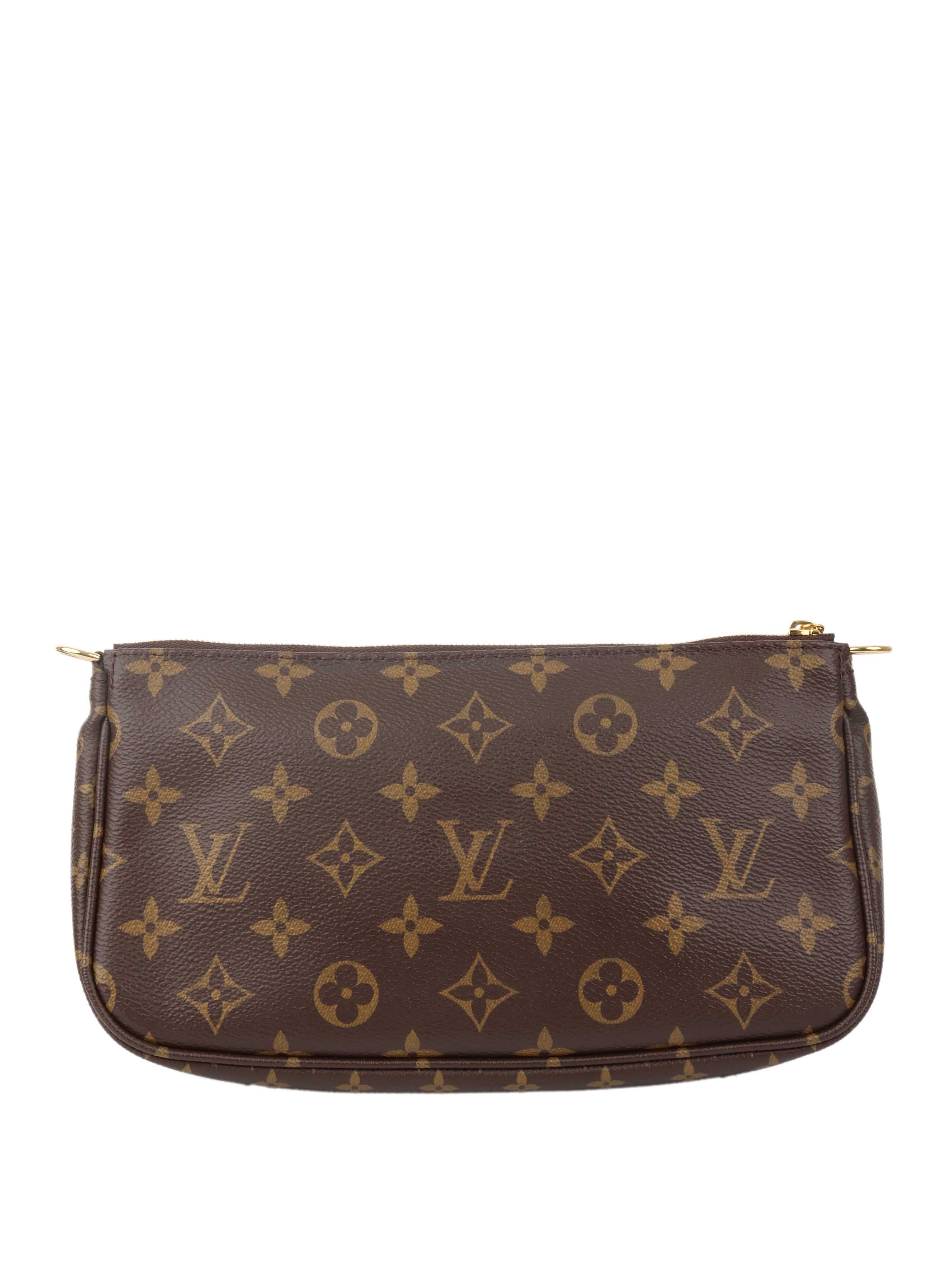 Louis Vuitton Khaki Multi Pochette Accessoire.