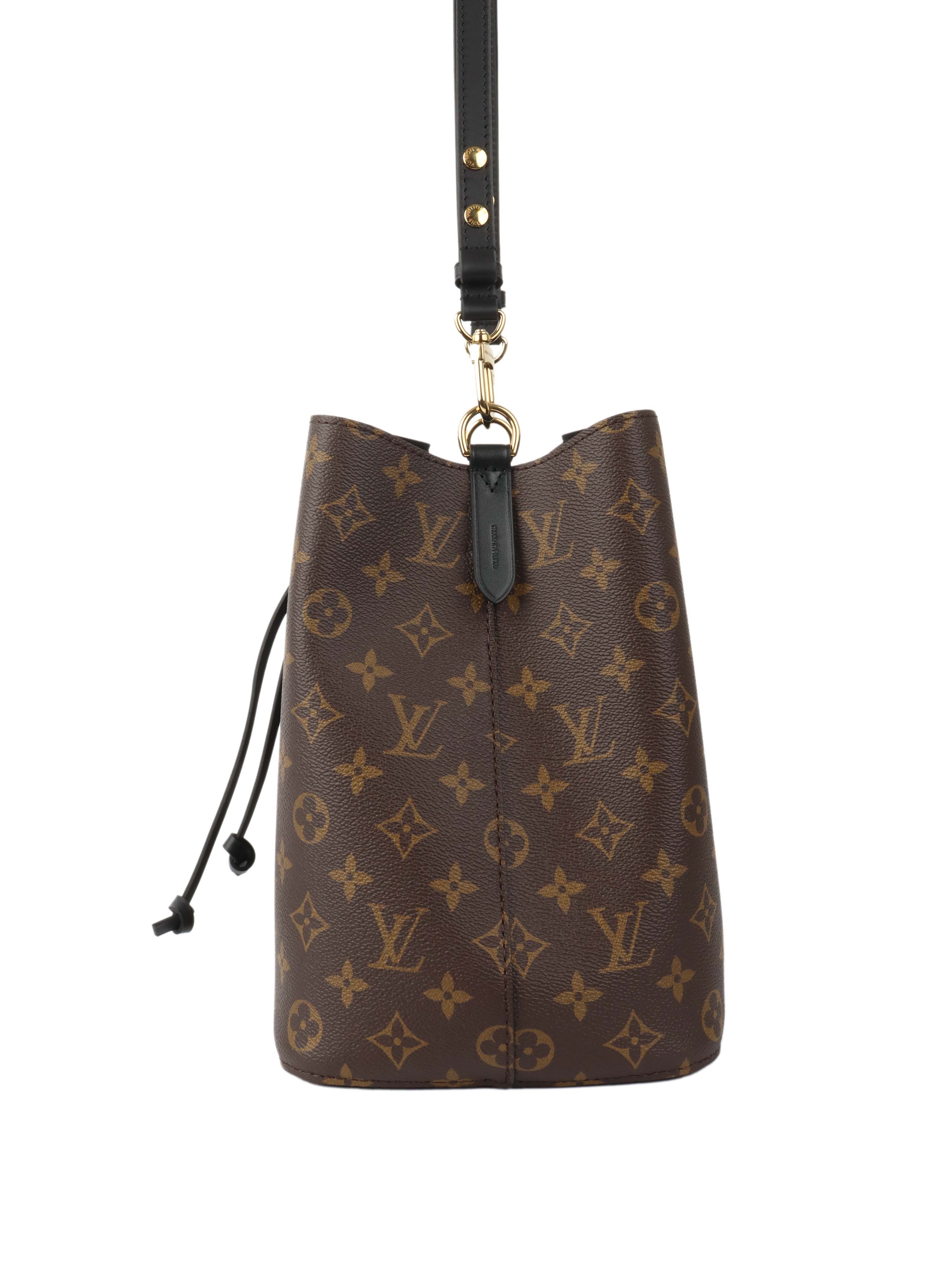 Louis Vuitton Black Neonoe Bag.