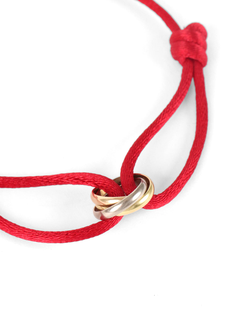 Cartier Red Trinity Bracelet