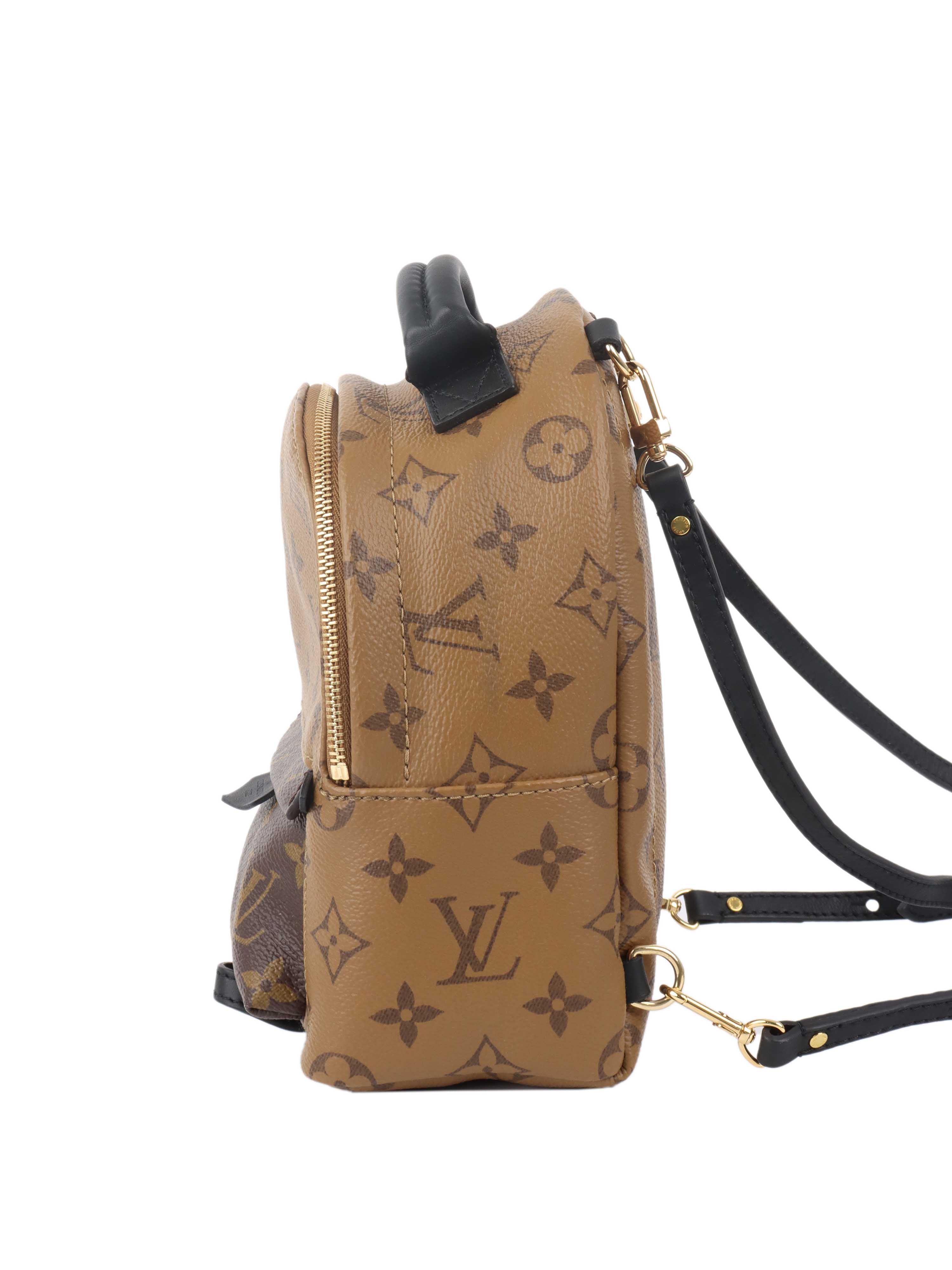 louis vuitton australia backpack Louis Vuitton Palm Springs Mini Backpack Reverse Monogram Canvas
