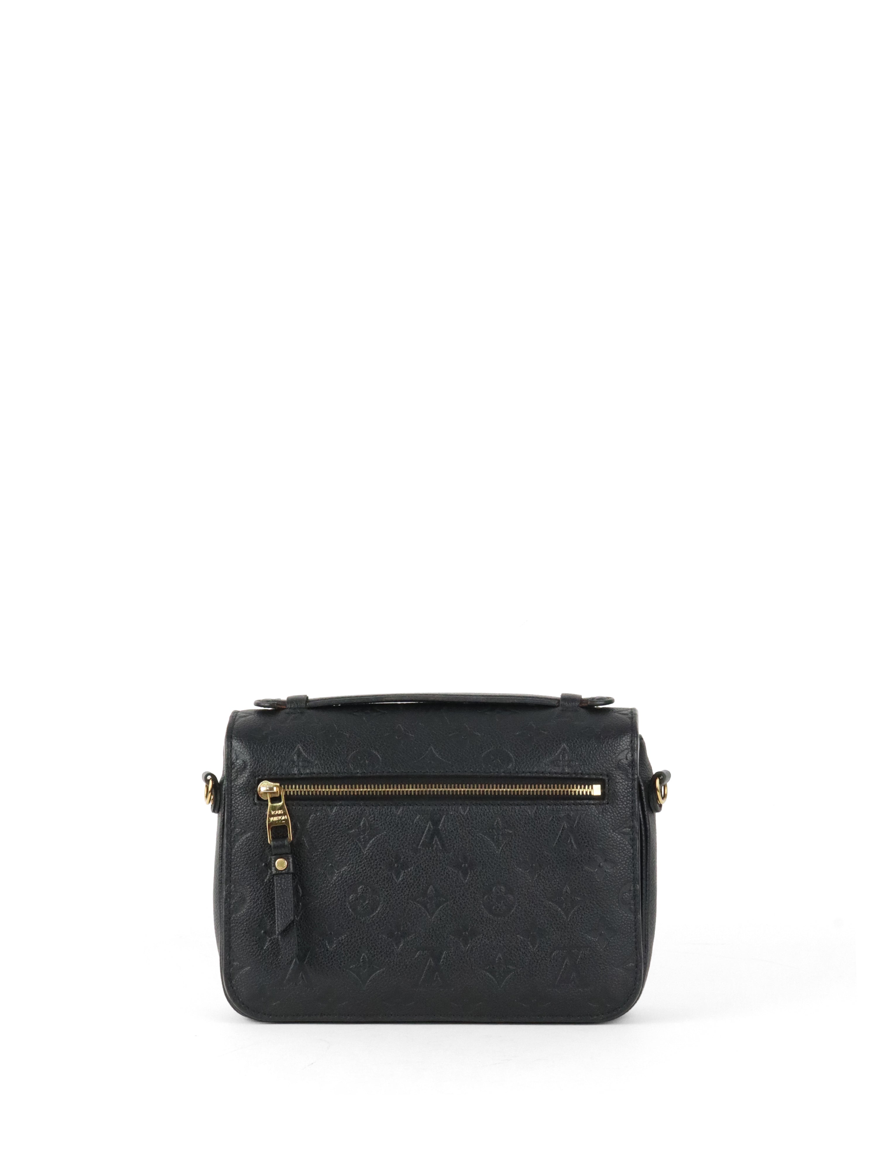 Louis Vuitton Black Pochette Metis