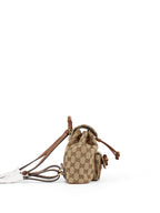 Gucci Bamboo GG Canvas Mini Backpack