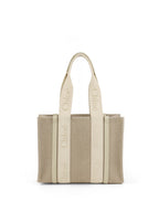 Chloe Medium Cloudy Cream Woody Tote Bag
