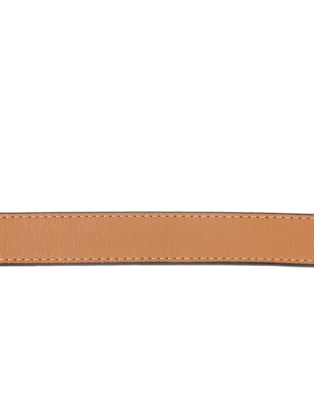 Gucci Brown GG Marmont Thin Belt.