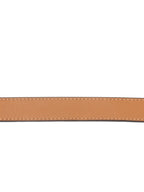 Gucci Brown GG Marmont Thin Belt.