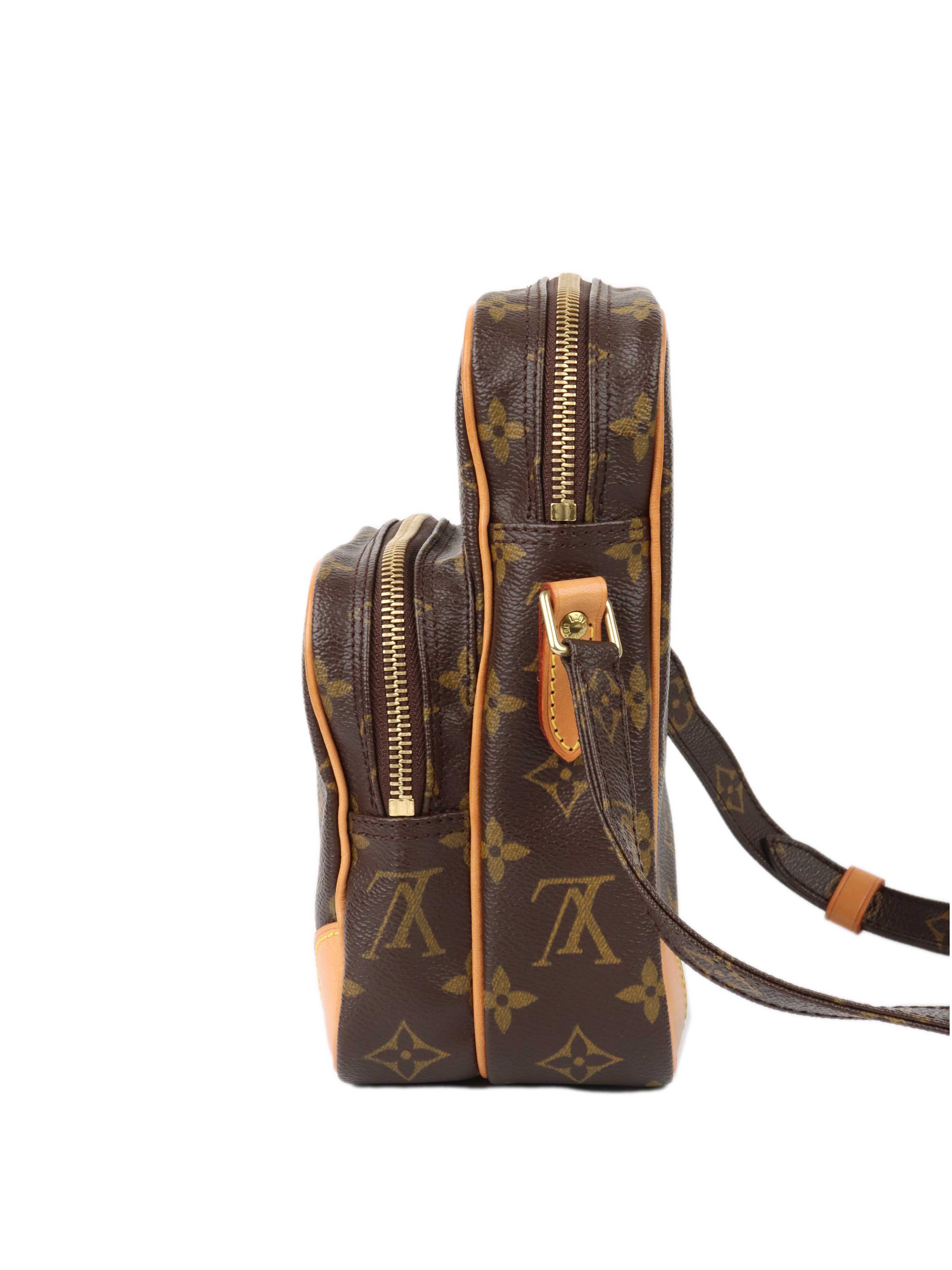 Louis Vuitton Monogram Crossbody Bag.