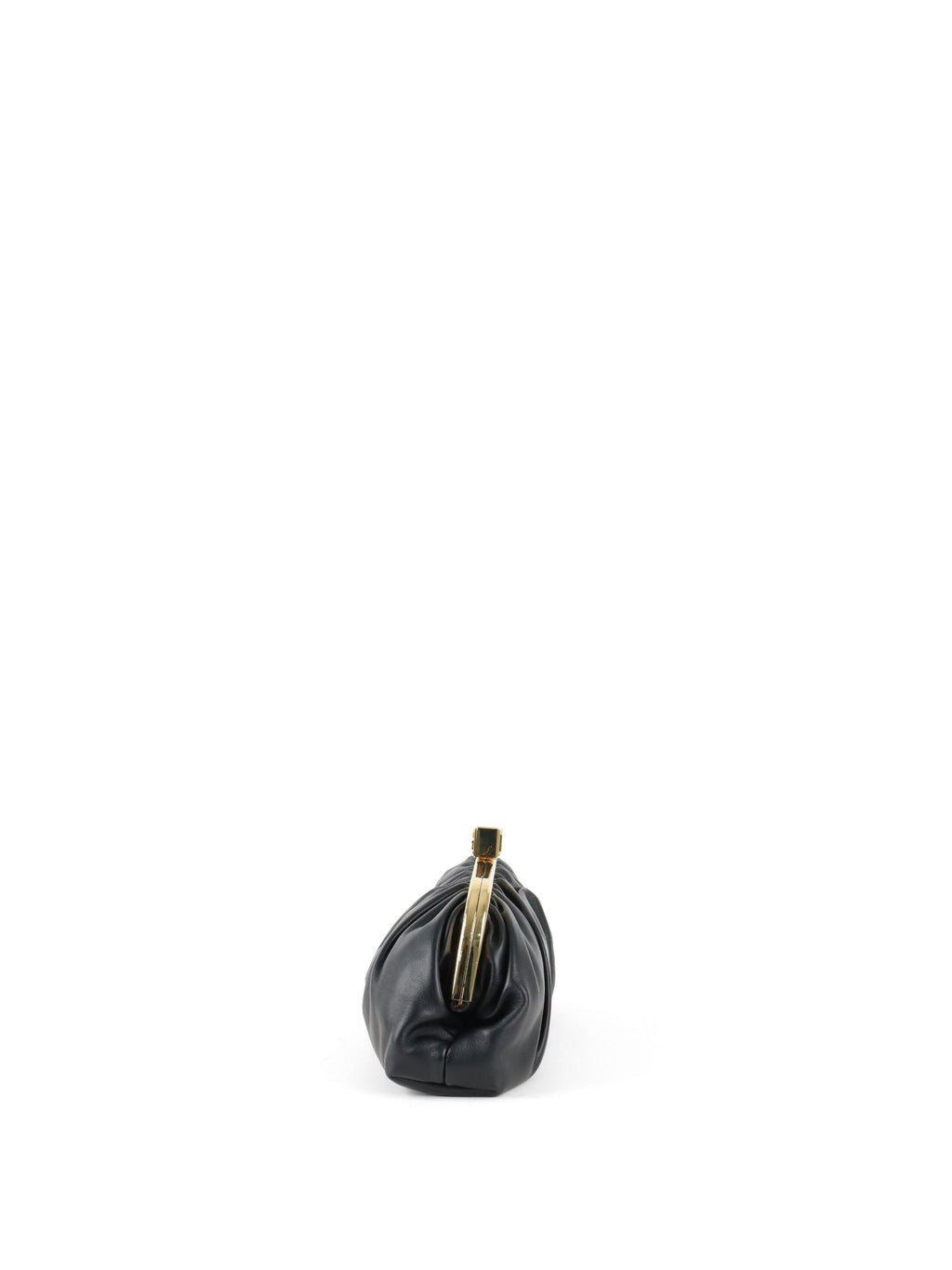 Dolce & Gabana Black Maria Nappa Leather Clutch GHW