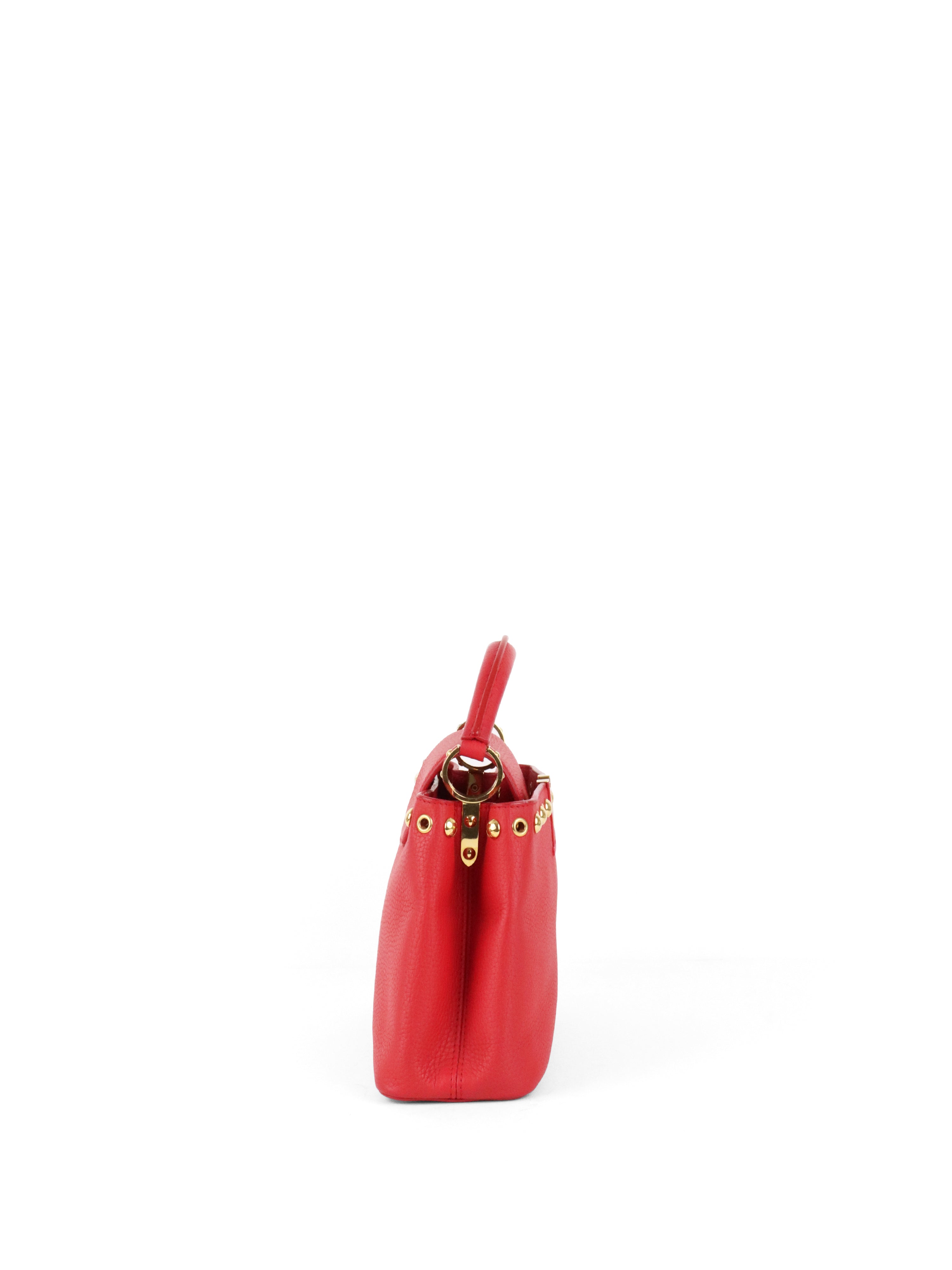 Louis Vuitton Red Capucines BB GHW