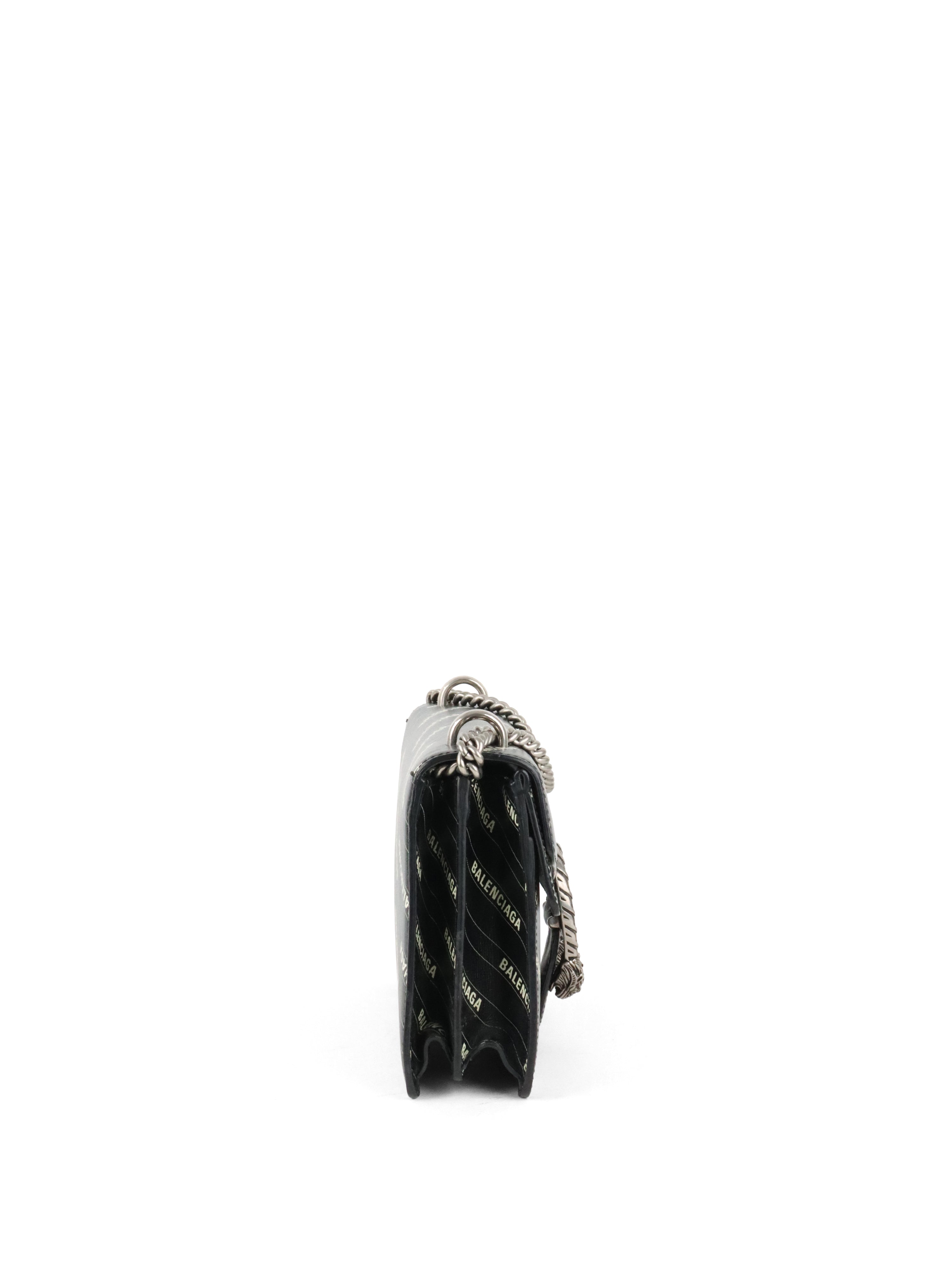 Gucci x Balenciaga Small Black Dionysus The Hacker Project Bag