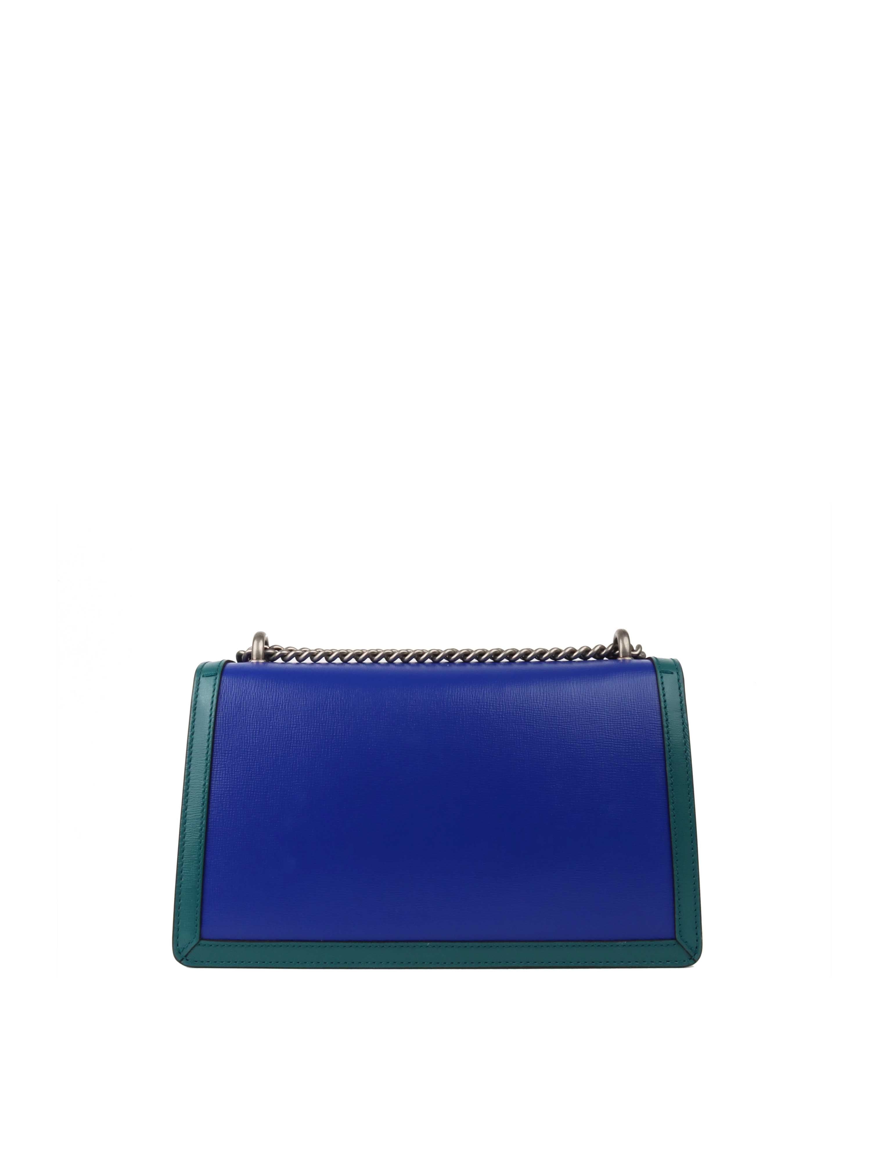 Gucci Limited Edition Green and Blue Dionysus Shoulder Bag *