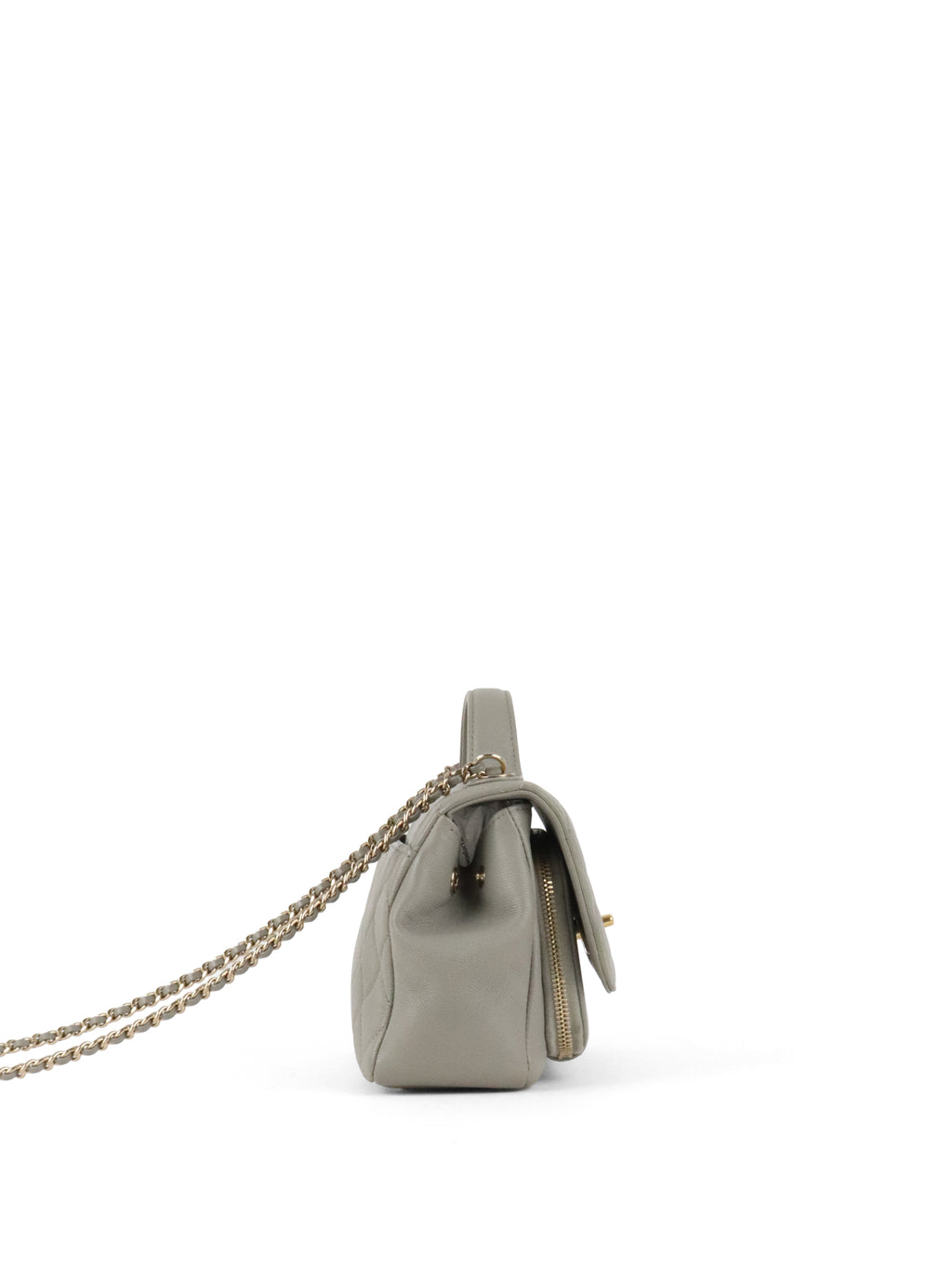 Chanel Small Grey Caviar Business Affinity LGHW