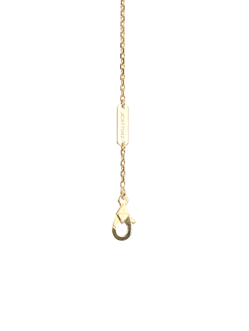 Van Cleef & Arpels Yellow Gold Vintage Alhambra Pendant