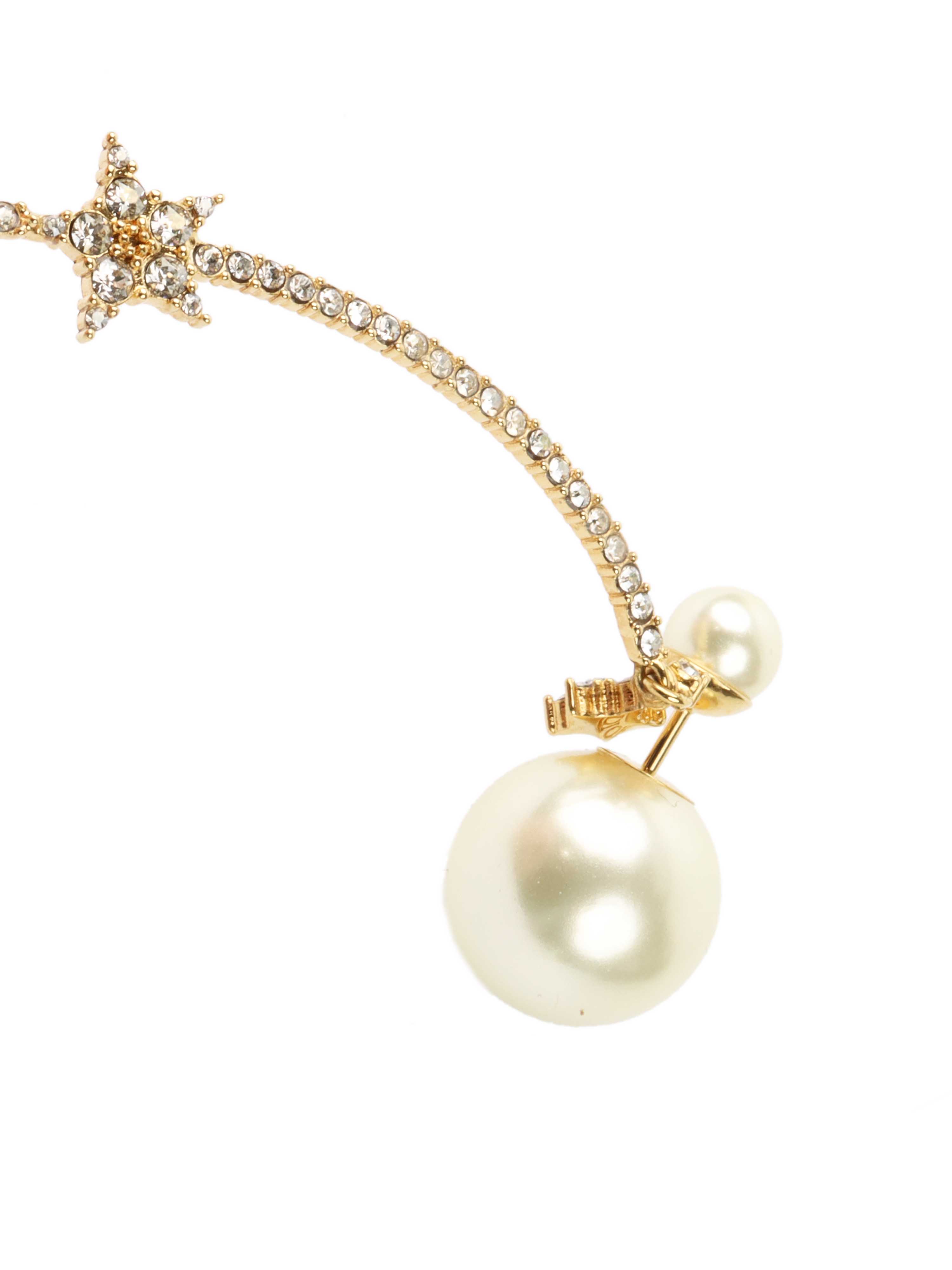 Dior Tribal Pearl Ear Cuff.