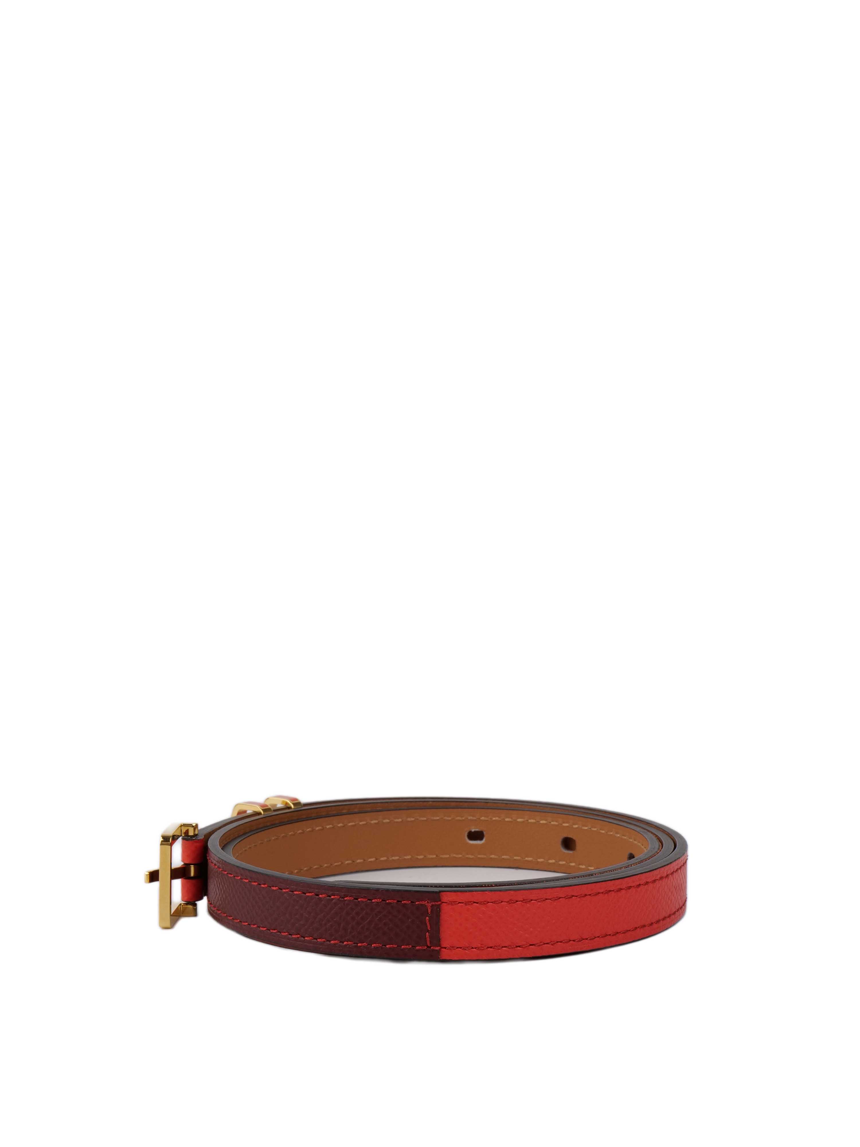 Hermes Tri-Colour Pop H 15 Belt.