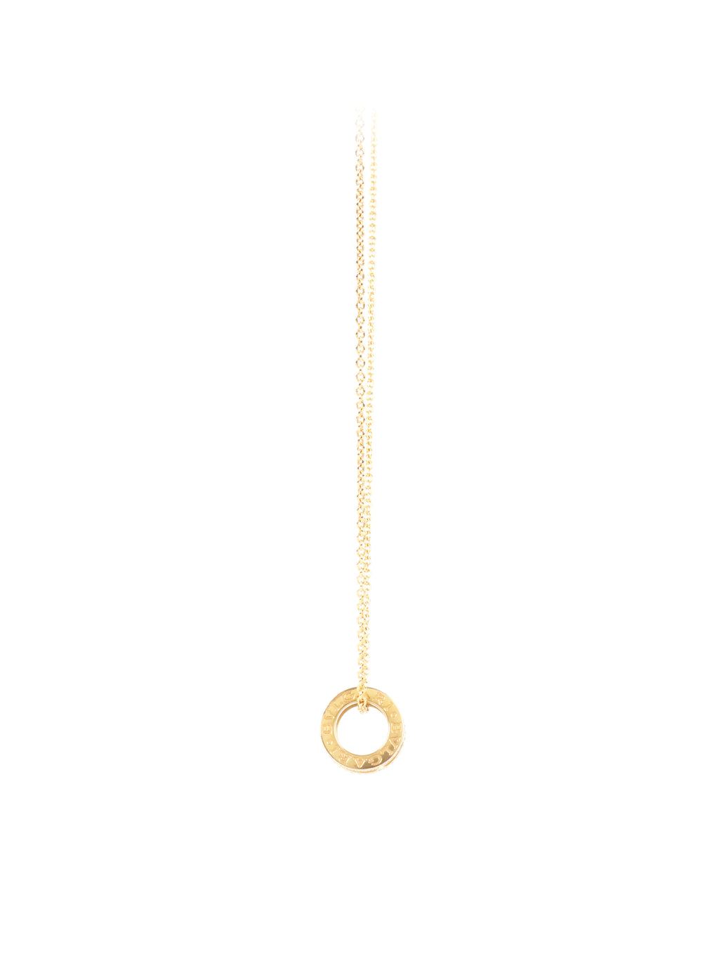 Bvlgari Rose Gold Diamonds White Ceramic B.Zero1 Necklace