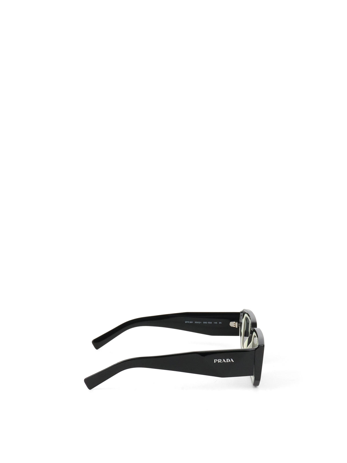 Prada Black PR 06YS Rectangle Frame Sunglasses
