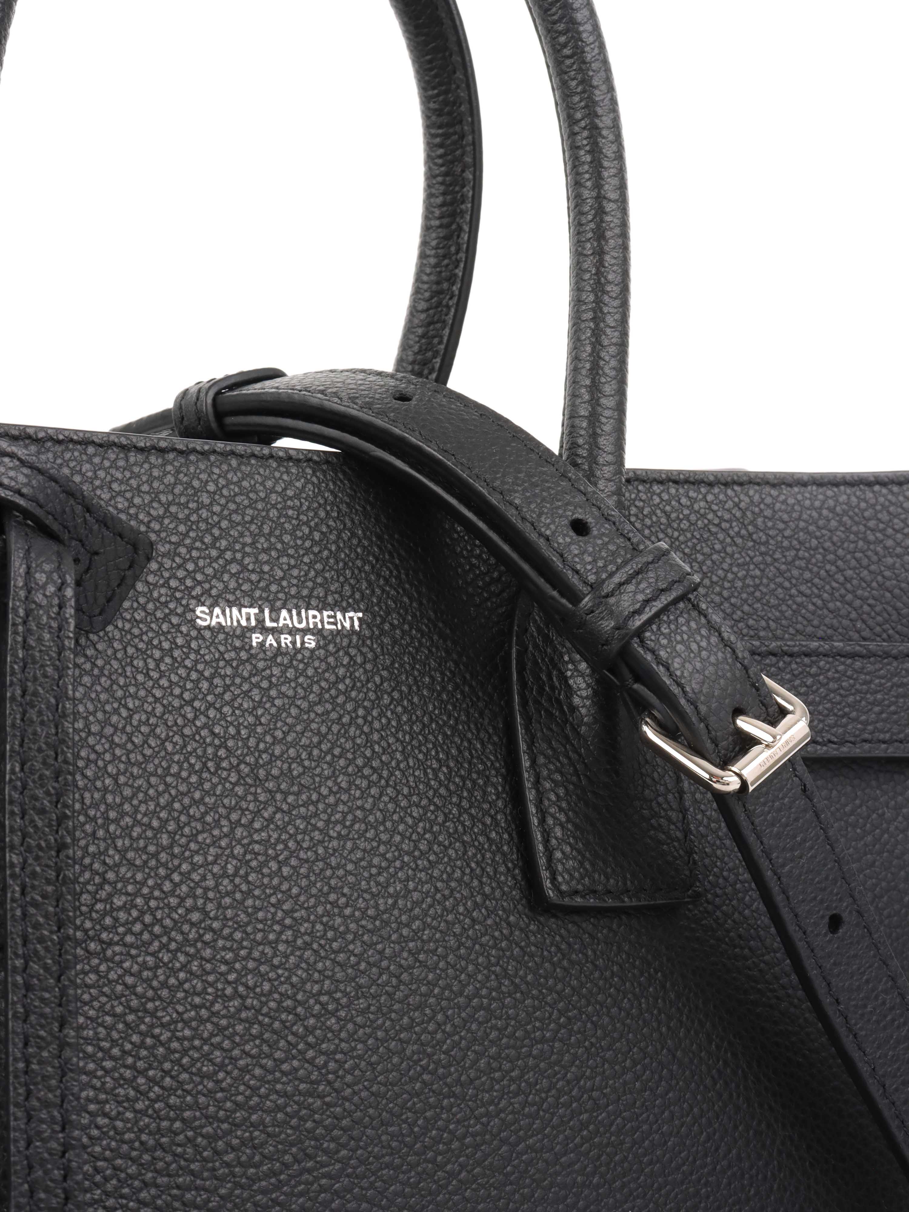 Saint Laurent Black Nano Sac De Jour.