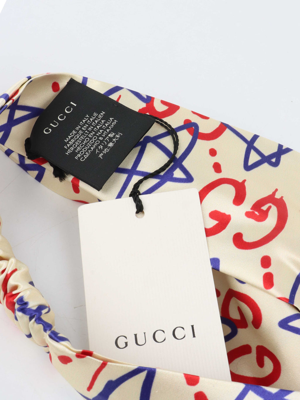 Gucci Tri-colour Ghost Star Duchessse Headband