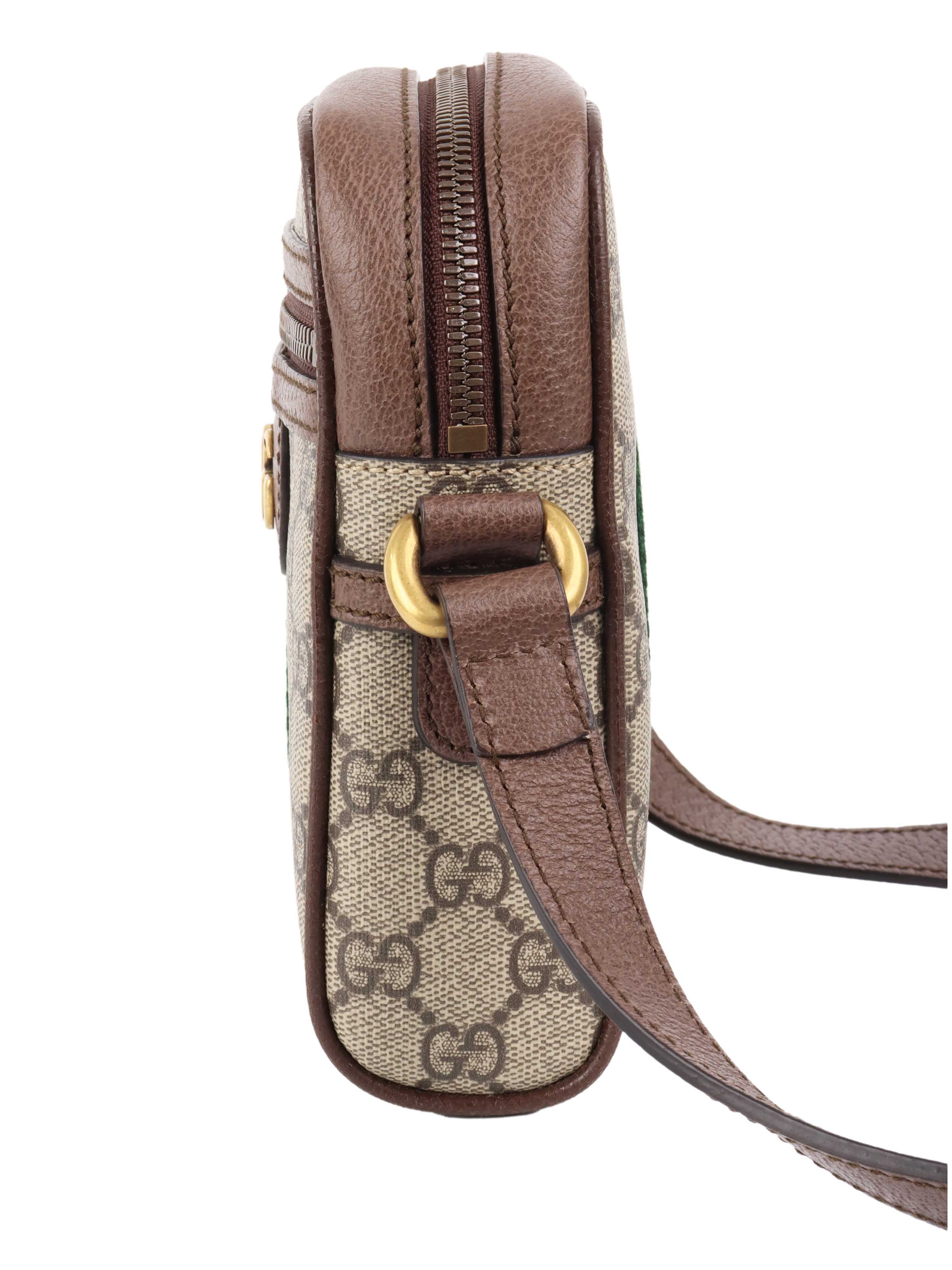 Gucci GG Supreme Shoulder Bag.